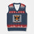 Cincinnati Tiger V-Neck Knit Sweater Vest Retro Vintage Novelty Sports Fan TS10 Navy Red Print Your Wear