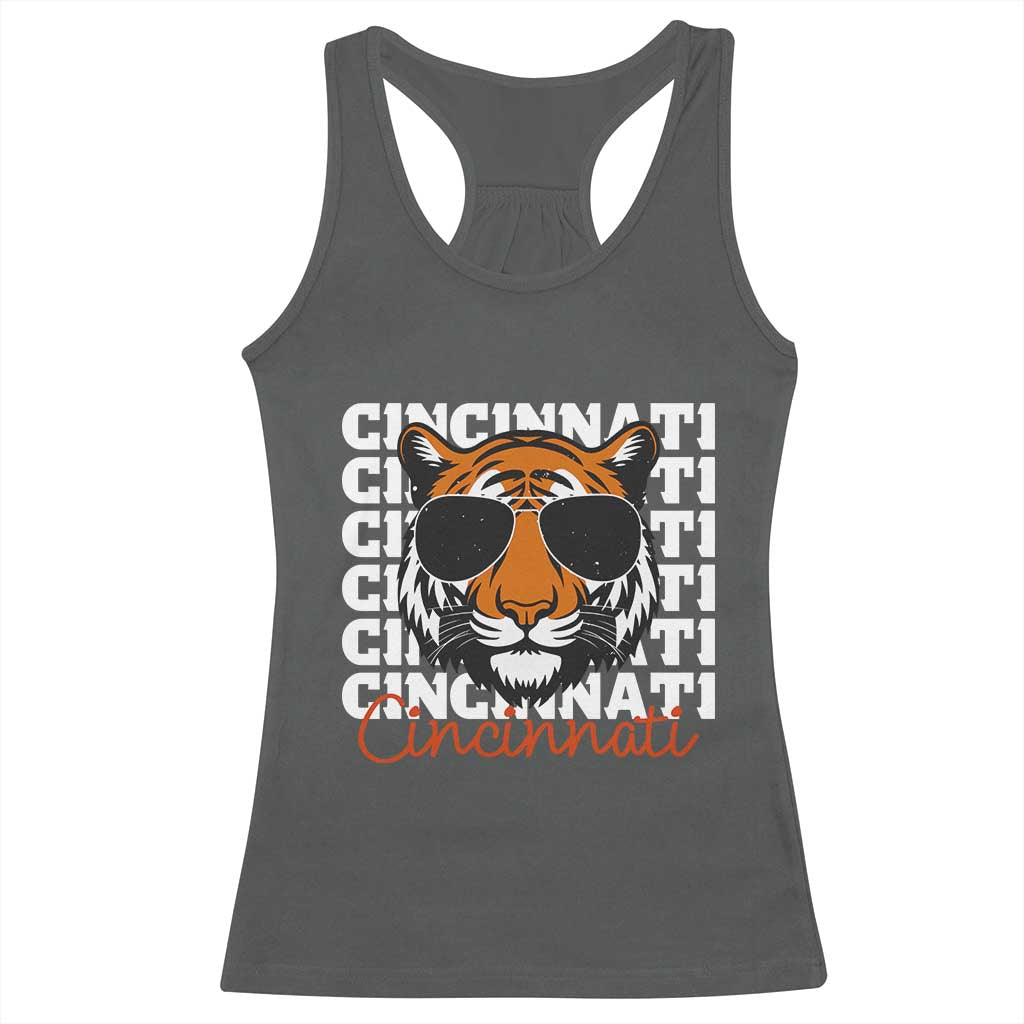 BFT Game Day Racerback Tank Top Retro Vintage Novelty Sports Fan TS10 Dark Heather Print Your Wear
