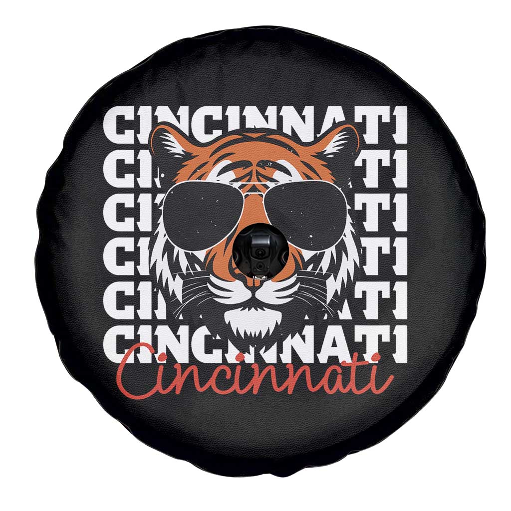 Cincinnati Tiger Spare Tire Cover Retro Vintage Novelty Sports Fan TS10 Print Your Wear