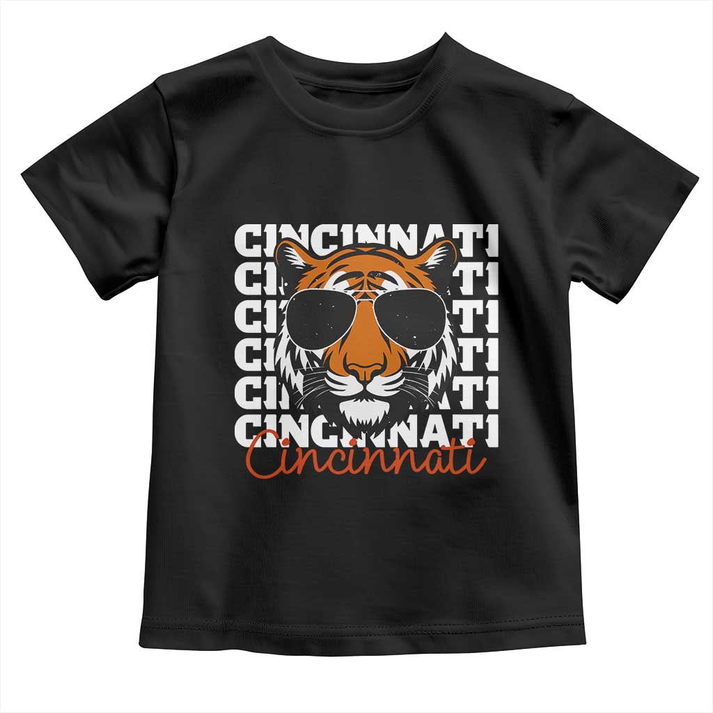Cincinnati Tiger Toddler T Shirt Retro Vintage Novelty Sports Fan TS10 Black Print Your Wear