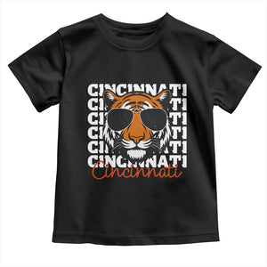 Cincinnati Tiger Toddler T Shirt Retro Vintage Novelty Sports Fan TS10 Black Print Your Wear