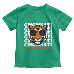 Cincinnati Tiger Toddler T Shirt Retro Vintage Novelty Sports Fan TS10 Irish Green Print Your Wear