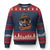 Cincinnati Tiger Ugly Christmas Sweater Retro Vintage Watercolors Sport TS10 Navy Red Print Your Wear