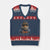 Cincinnati Tiger V-Neck Knit Sweater Vest Retro Vintage Watercolors TS10 Navy Red Print Your Wear