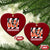 Cincinnati Ceramic Ornament Retro Vintage Game Dey White Stripes TS10 Print Your Wear