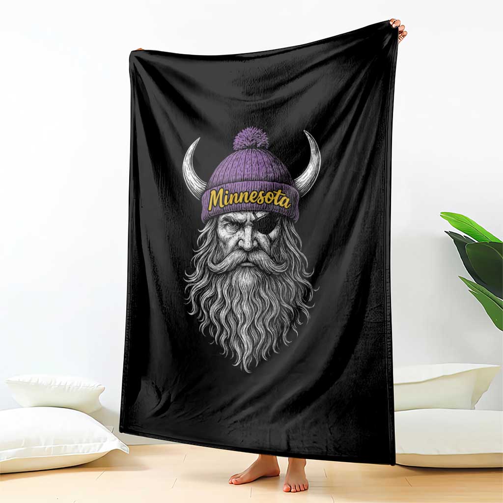 Vintage VF Throw Blanket Retro Football Sports Fan MFV TS10 Print Your Wear