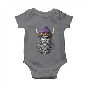 Vintage VF Baby Onesie Retro Football Sports Fan MFV TS10 Charcoal Print Your Wear