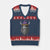 Vintage Minnesota V-Neck Knit Sweater Vest Retro Sports Fan TS10 Navy Red Print Your Wear
