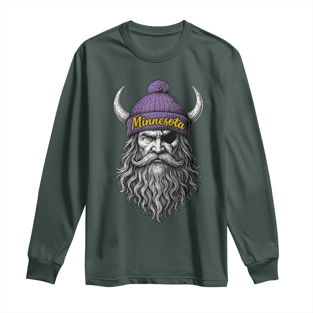 Vintage VF Long Sleeve Shirt Retro Football Sports Fan MFV TS10 Dark Forest Green Print Your Wear