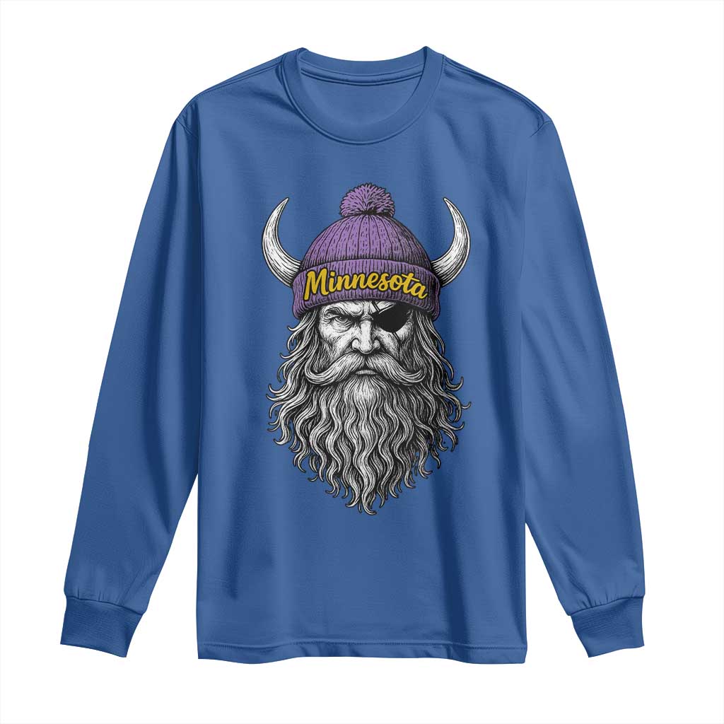 Vintage VF Long Sleeve Shirt Retro Football Sports Fan MFV TS10 Royal Blue Print Your Wear