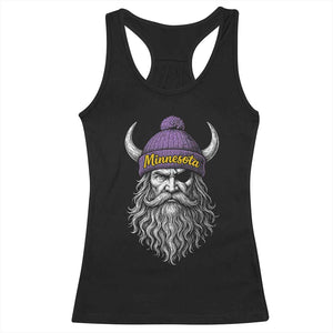 Vintage Minnesota Racerback Tank Top Retro Sports Fan TS10 Black Print Your Wear