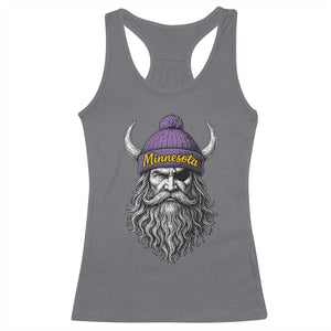 Vintage Minnesota Racerback Tank Top Retro Sports Fan TS10 Charcoal Print Your Wear