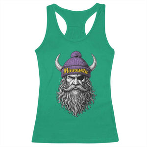 Vintage Minnesota Racerback Tank Top Retro Sports Fan TS10 Irish Green Print Your Wear