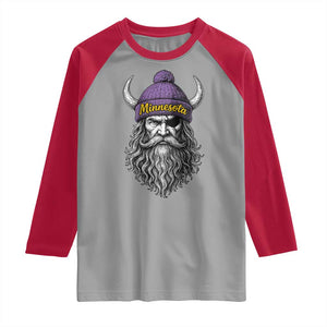Vintage VF Raglan Shirt Retro Football Sports Fan MFV TS10 Sport Gray Red Print Your Wear