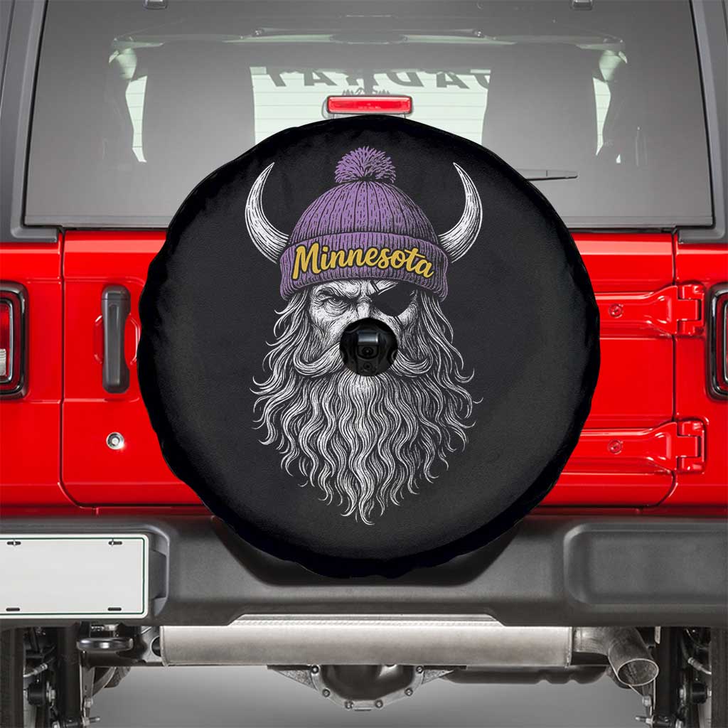Vintage Minnesota Spare Tire Cover Retro Sports Fan TS10 Black Print Your Wear