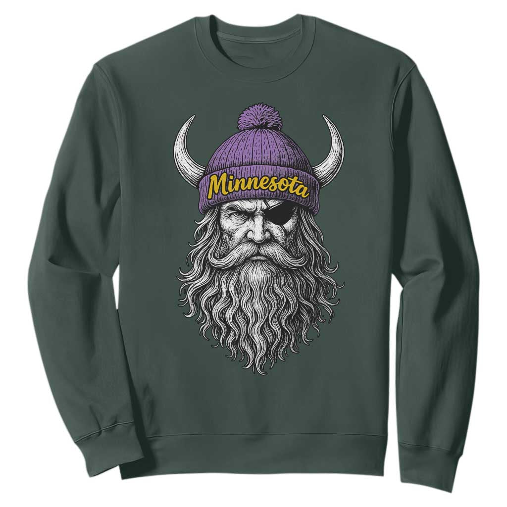 Vintage VF Sweatshirt Retro Football Sports Fan MFV TS10 Dark Forest Green Print Your Wear