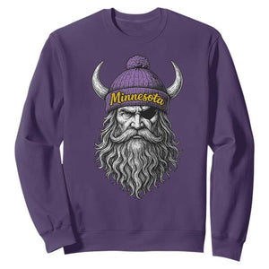 Vintage VF Sweatshirt Retro Football Sports Fan MFV TS10 Purple Print Your Wear