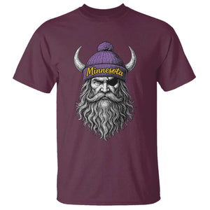 Vintage Minnesota T Shirt Retro Sports Fan TS10 Maroon Print Your Wear