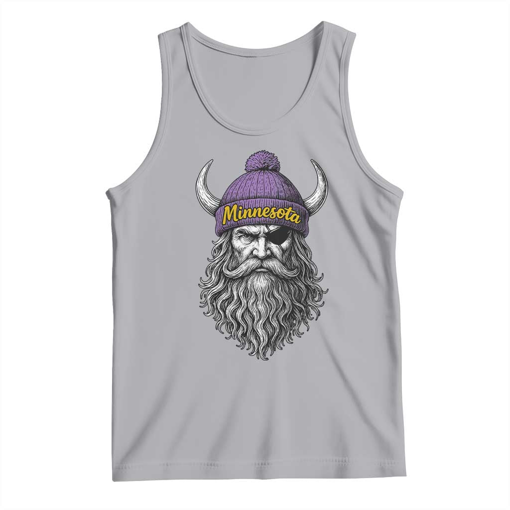 Vintage Minnesota Tank Top Retro Sports Fan TS10 Athletic Heather Print Your Wear