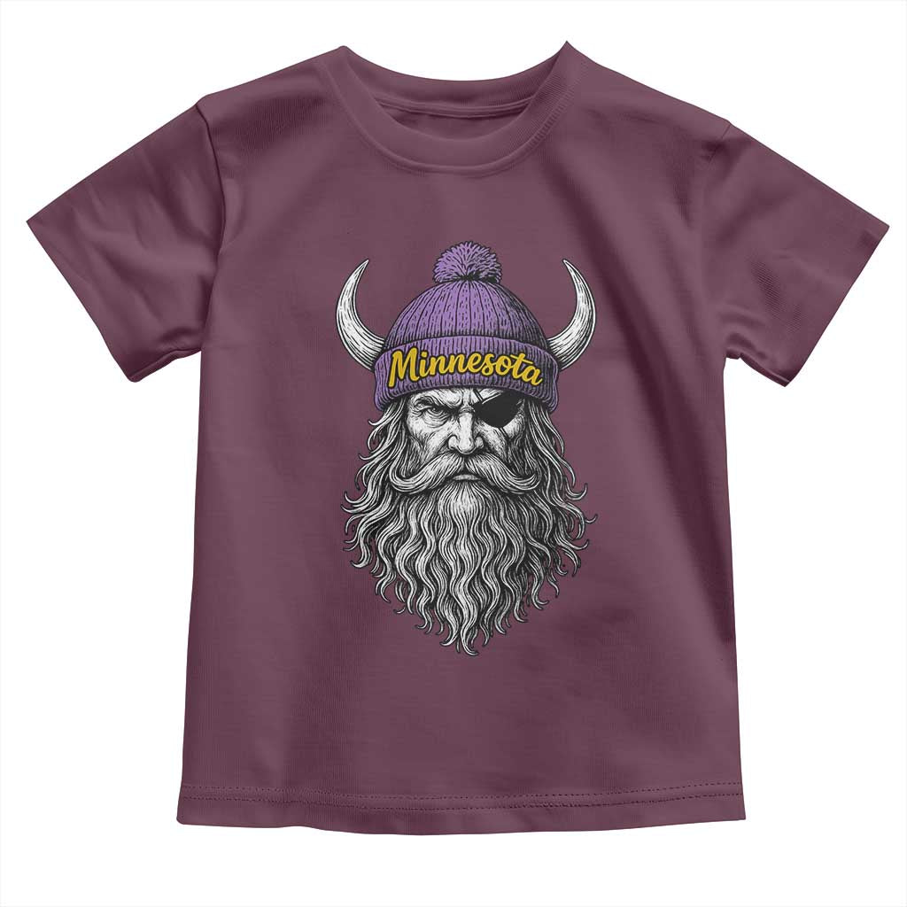 Vintage VF Toddler T Shirt Retro Football Sports Fan MFV TS10 Maroon Print Your Wear