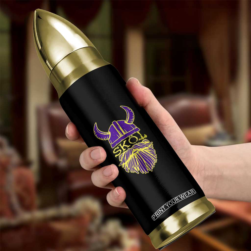 Skol Nordic Scandinavian Warrior Viking Helmet Bullet Tumbler TS10 Print Your Wear