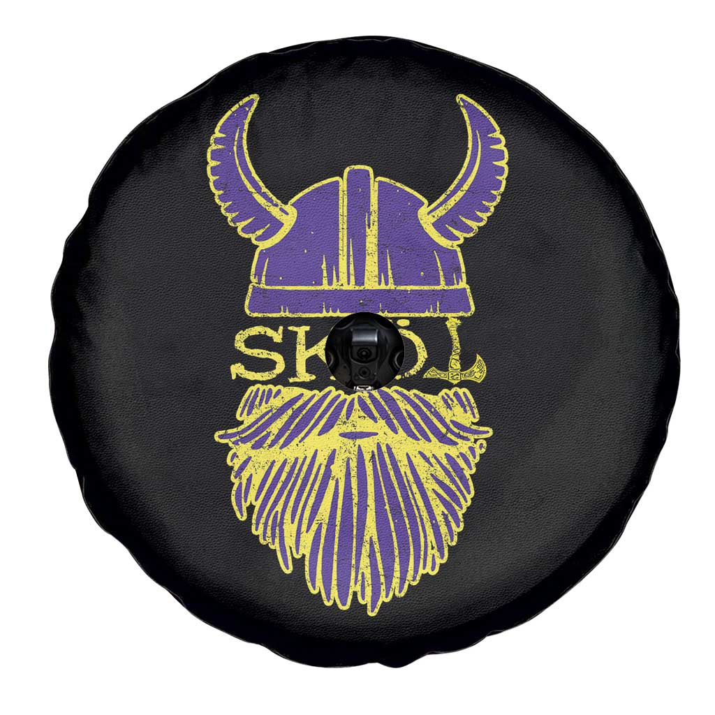 Skol Nordic Scandinavian Warrior Helmet Spare Tire Cover Retro Football Sports Fan MFV TS10 Print Your Wear