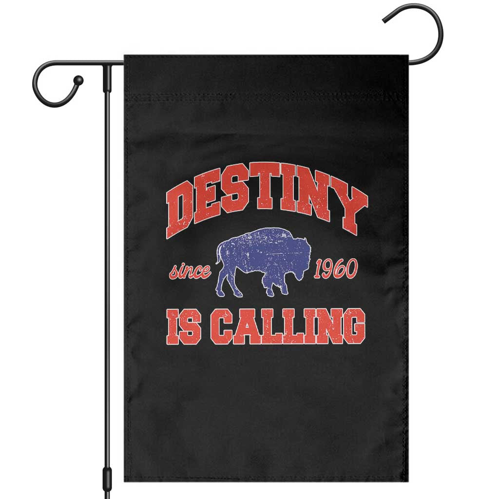 BFB Game Day Garden Flag Vintage Destiny is Calling Victory Monday TS10 Black Print Your Wear