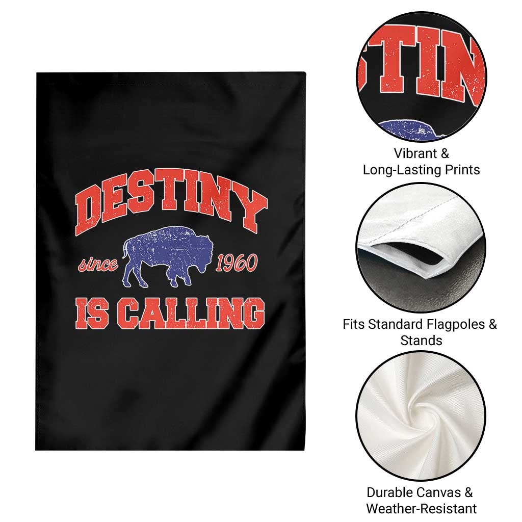 BFB Game Day Garden Flag Vintage Destiny is Calling Victory Monday TS10 Print Your Wear