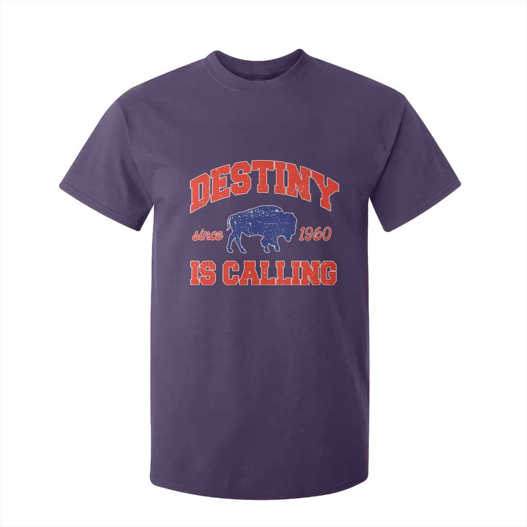 BFB Game Day T Shirt For Kid Vintage Destiny is Calling Victory Monday TS10 Purple Print Your Wear