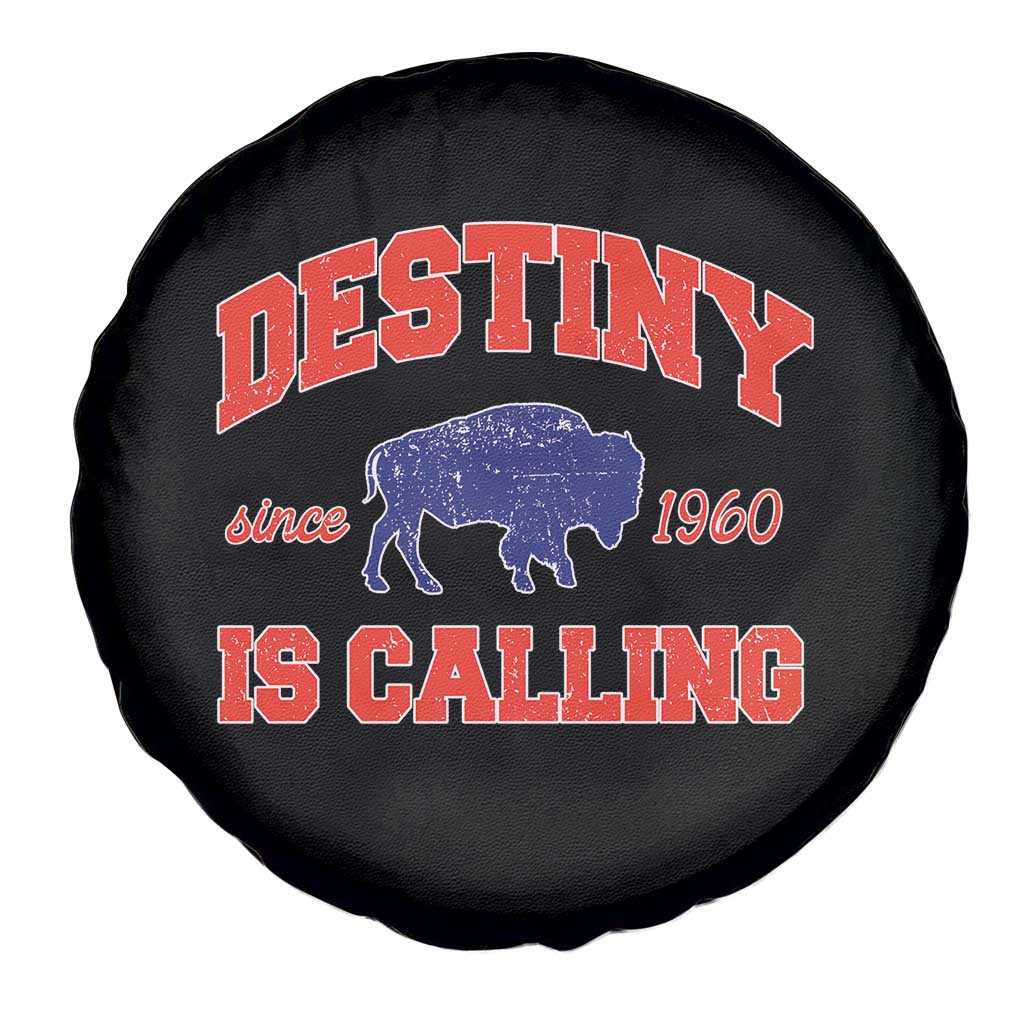 Buffalo Fan Spare Tire Cover Vintage Destiny is Calling Victory Monday TS10 Print Your Wear