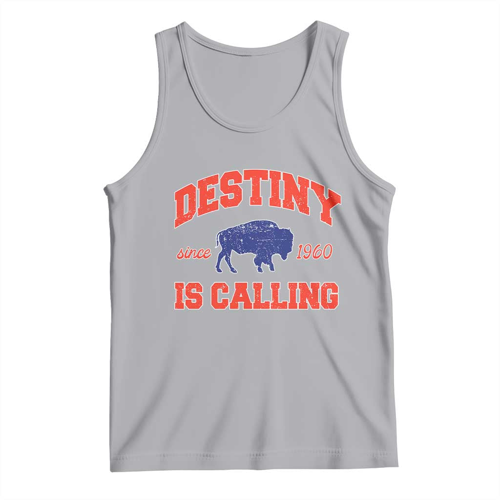 Buffalo Fan Tank Top Vintage Destiny is Calling Victory Monday TS10 Athletic Heather Print Your Wear