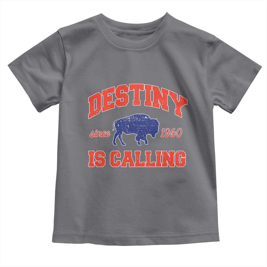 BFB Game Day Toddler T Shirt Vintage Destiny is Calling Victory Monday TS10 Charcoal Print Your Wear
