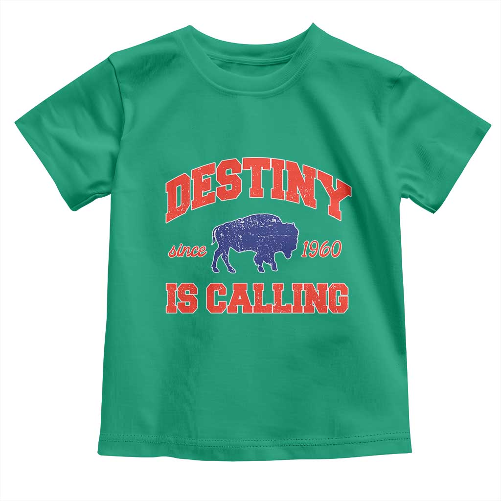 BFB Game Day Toddler T Shirt Vintage Destiny is Calling Victory Monday TS10 Irish Green Print Your Wear