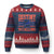 Buffalo Football Ugly Christmas Sweater Funny Vintage 90s Bills Fan TS10 Navy Red Print Your Wear
