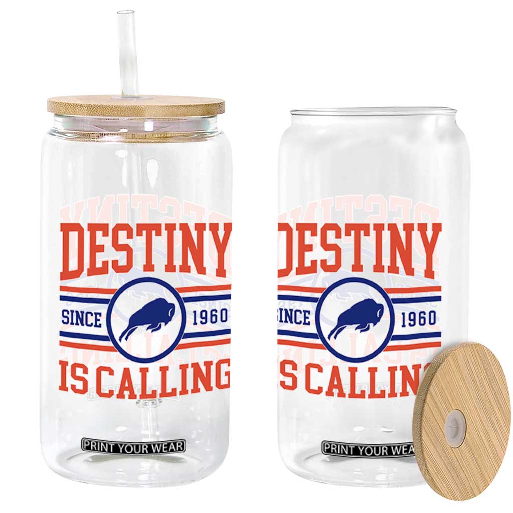 Buffalo Football Glass Can Funny Vintage 90s Bills Fan TS10 Print Your Wear