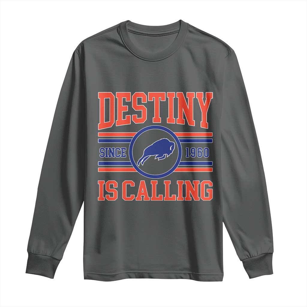 BFB Football Long Sleeve Shirt Funny Vintage 90s TS10 Dark Heather Print Your Wear