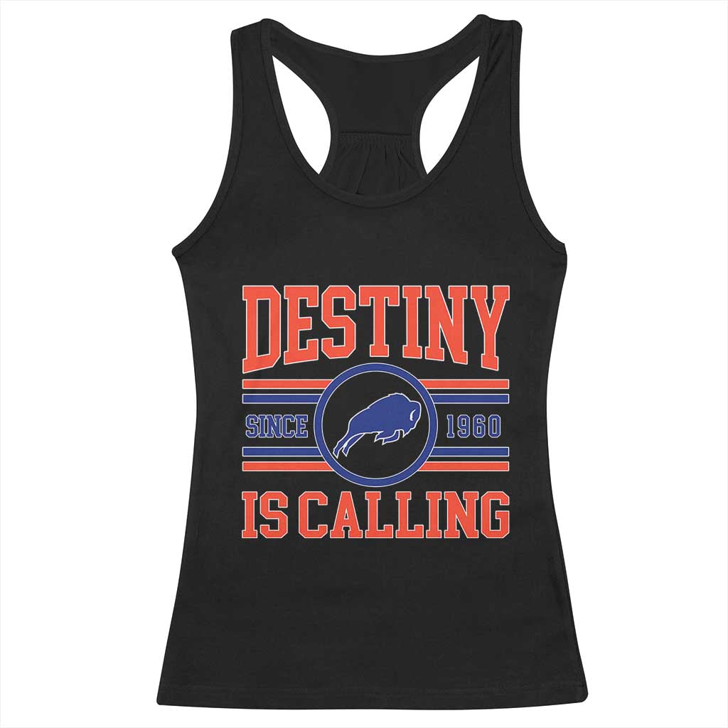 Buffalo Football Racerback Tank Top Funny Vintage 90s Bills Fan TS10 Black Print Your Wear