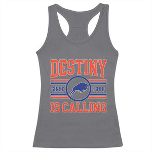 Buffalo Football Racerback Tank Top Funny Vintage 90s Bills Fan TS10 Charcoal Print Your Wear