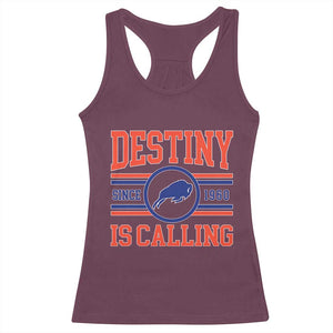 Buffalo Football Racerback Tank Top Funny Vintage 90s Bills Fan TS10 Maroon Print Your Wear