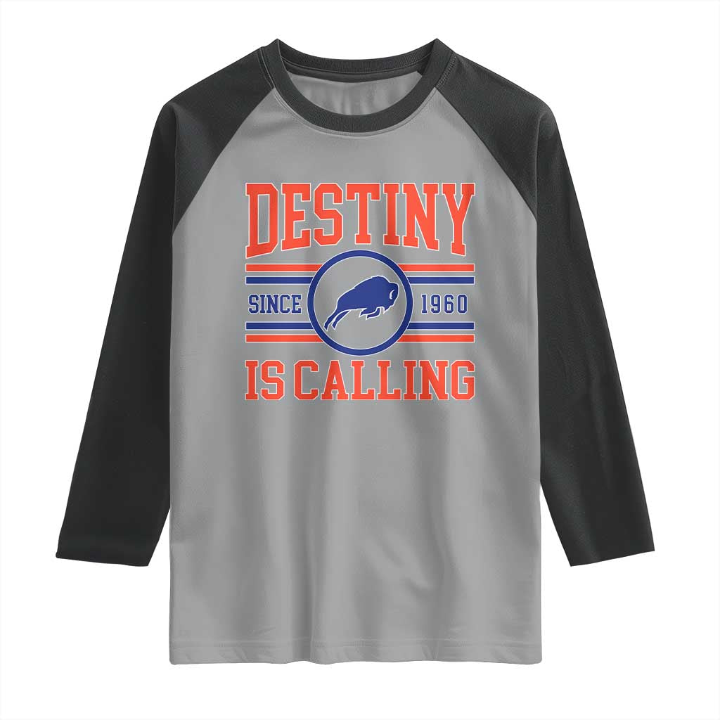 BFB Football Raglan Shirt Funny Vintage 90s TS10 Sport Gray Black Print Your Wear