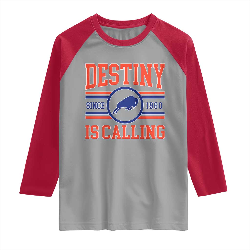 BFB Football Raglan Shirt Funny Vintage 90s TS10 Sport Gray Red Print Your Wear
