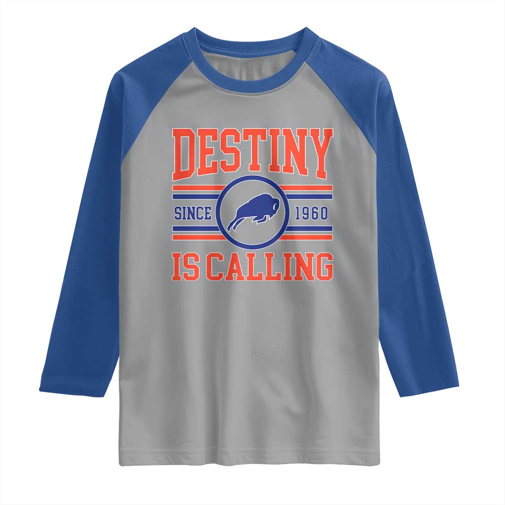 BFB Football Raglan Shirt Funny Vintage 90s TS10 Sport Gray Royal Print Your Wear