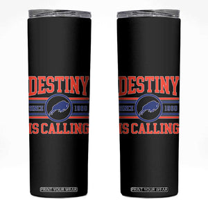 Buffalo Football Skinny Tumbler Funny Vintage 90s Bills Fan TS10 Black Print Your Wear