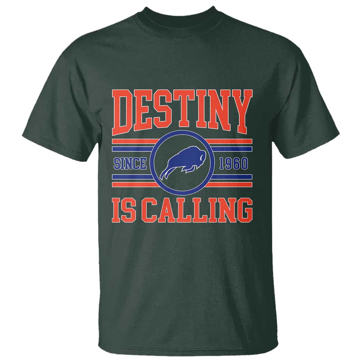 BFB Football T Shirt Funny Vintage 90s TS10 Dark Forest Green Print Your Wear