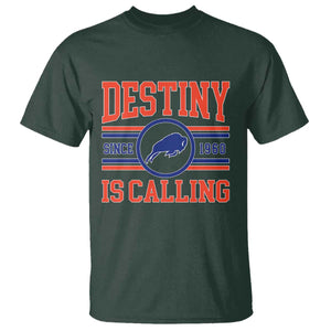 Buffalo Football T Shirt Funny Vintage 90s Bills Fan TS10 Dark Forest Green Print Your Wear