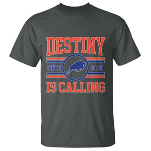 Buffalo Football T Shirt Funny Vintage 90s Bills Fan TS10 Dark Heather Print Your Wear