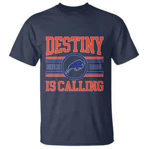 Buffalo Football T Shirt Funny Vintage 90s Bills Fan TS10 Navy Print Your Wear