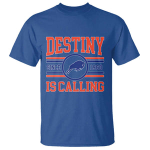 Buffalo Football T Shirt Funny Vintage 90s Bills Fan TS10 Royal Blue Print Your Wear