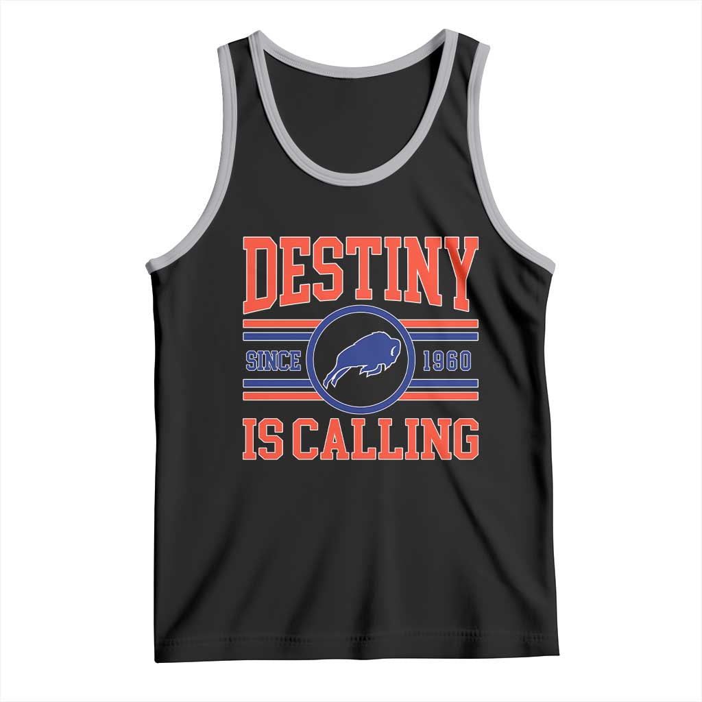 BFB Football Tank Top Funny Vintage 90s TS10 Black Athletic Heather Print Your Wear