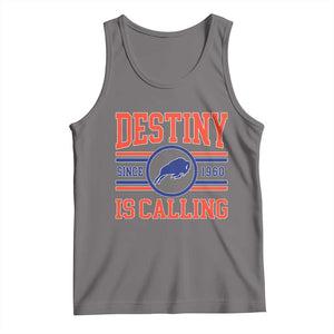 Buffalo Football Tank Top Funny Vintage 90s Bills Fan TS10 Deep Heather Print Your Wear